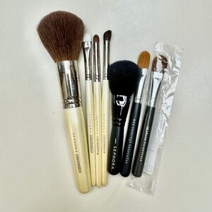 Set of 7 Brushes - Sephora and Bare Escentuals - NEW